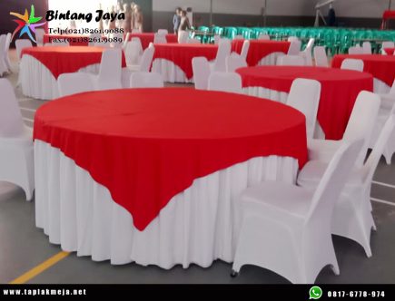 Konveksi taplak meja daerah Kawasan Industri Kujang Cikampek Karawang