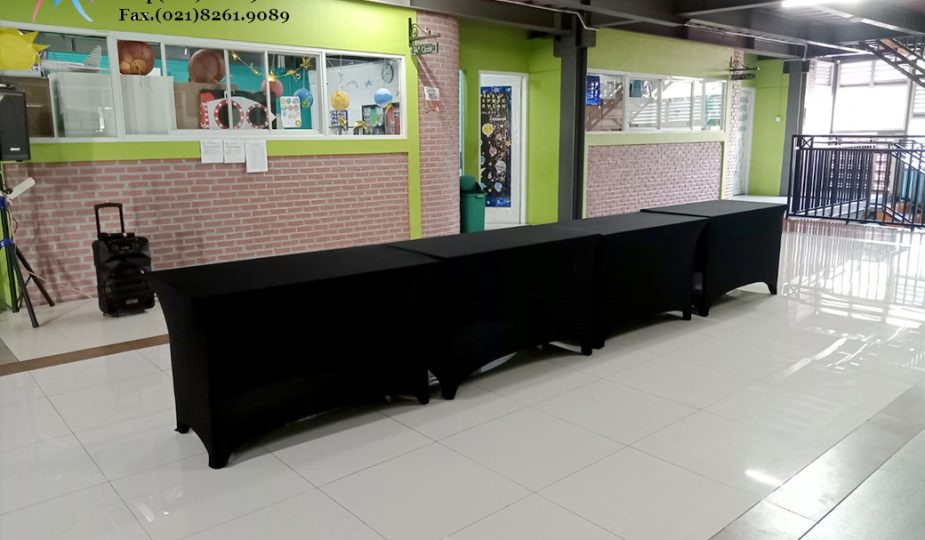 Gudang konveksi taplak meja partai besar promo 2024 termurah Bekasi