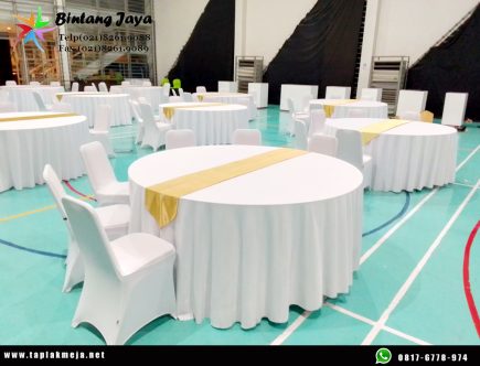 Jual taplak meja premium berkualitas produk konveksi Bintang Jaya
