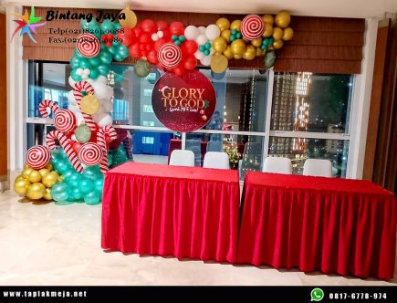 Konveksi pembuatan taplak meja kotak di Cikarang Bekasi