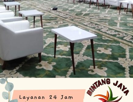 Sewa Kursi Sofa Putih Minimalis Event Bulan Ramadhan Jakarta