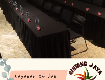 Sewa Meja Kotak 120x80cm Event Bukber Ramadhan Jakarta