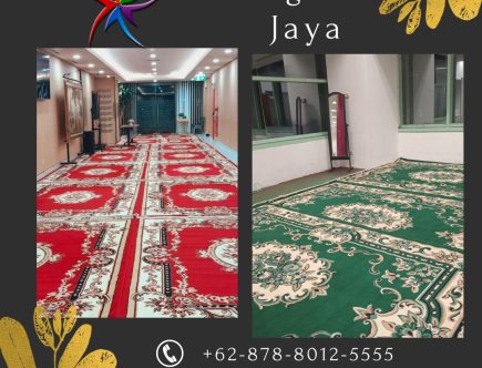 Layanan Sewa Permadani Hijau Dan Merah Area