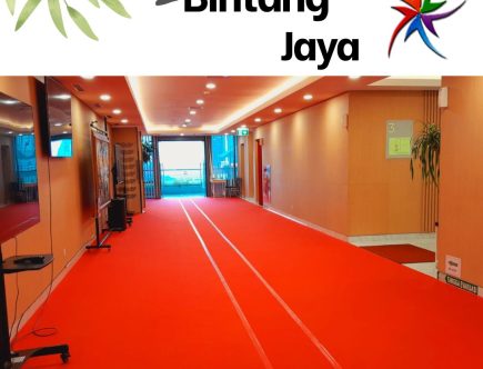 Sewa Karpet Lantai Standar Merah Harga Hemat Jakarta Bogor