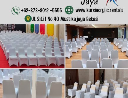 Produksi Sarung Kursi Futura Cover Strech Putih Jakarta