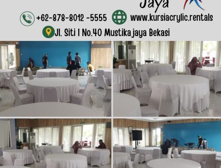 Produksi Taplak Meja Dan Sarung Kursi Putih Polos Jakarta
