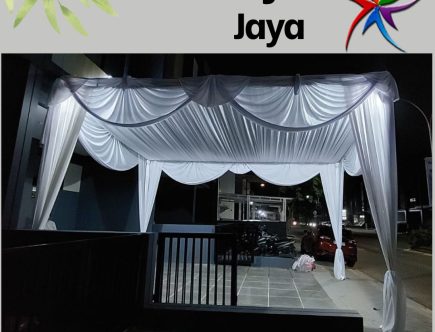 Produksi Aneka Kain Plafon Rumbai Tenda Putih Polos Jakarta