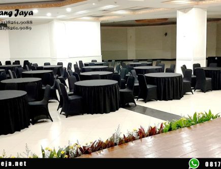 Gudang produksi pembuatan taplak meja di Cibinong Bogor