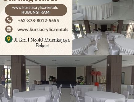 Produksi Taplak Meja Dan Sarung Kursi Putih Jakarta