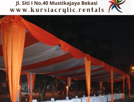 Produksi Kain Tenda Plafon Serut Terbaru
