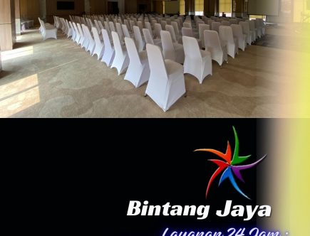 Produksi Sarung Kursi Futura Cover Putih Polos Jakarta