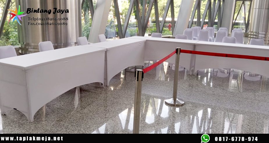 Jual taplak meja premium berkualitas Area Cikarang