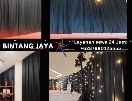 Produksi Kain Tirai Bludru Hitam Harga Ekonomis Jakarta