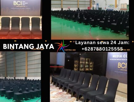 Produksi Sarung Kursi Futura Cover Hitam Mewah Elegan Jakarta