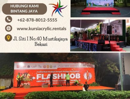 Tersedia Karpet Panggung Portable Cover Merah Jakarta Barat