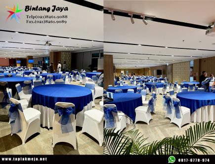 Toko Taplak Meja Jenis Bulat Aneka Warna di Jakarta Barat