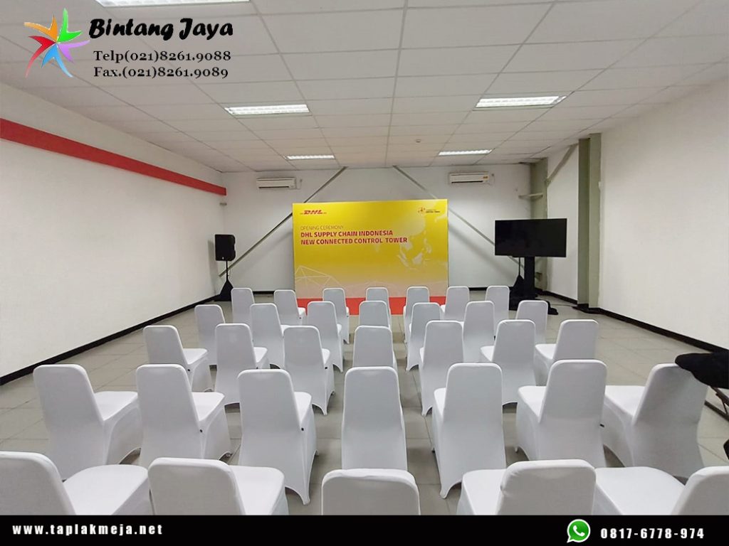 Konveksi Sarung Kursi putih modern promo ramadhan di Jakarta