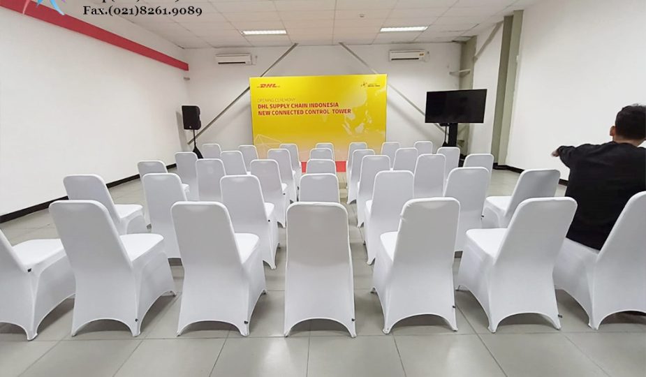 Konveksi Sarung Kursi putih modern promo ramadhan di Jakarta