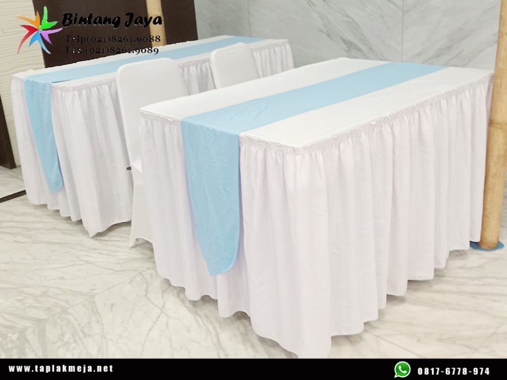 Jual Taplak Meja Kotak Skirting Konveksi di Jakarta