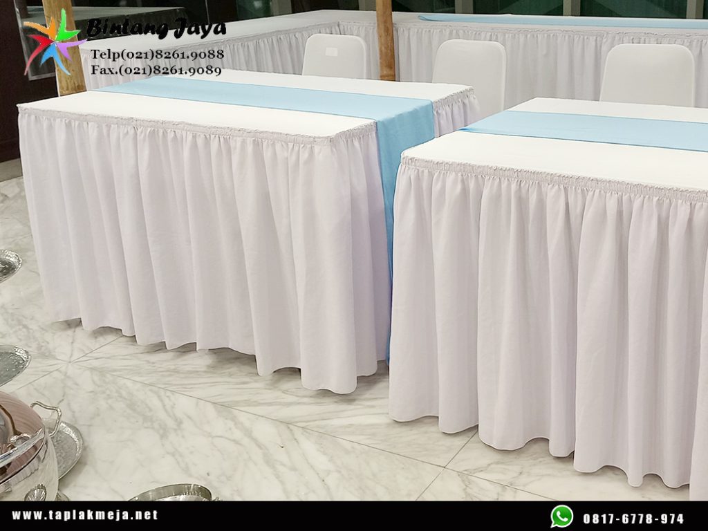 Jual Taplak Meja Kotak Skirting Konveksi di Jakarta