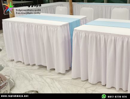 Jual Taplak Meja Kotak Skirting Konveksi di Jakarta