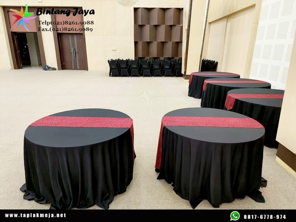 Toko Taplak Meja Bulat Aneka Warna dan Model di Semarang