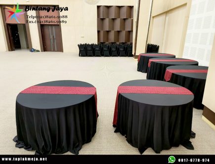 Toko Taplak Meja Bulat Aneka Warna dan Model di Semarang