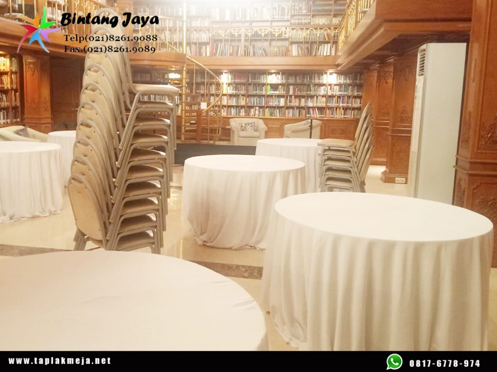 Toko Taplak Meja Bulat Aneka Warna dan Model di Semarang