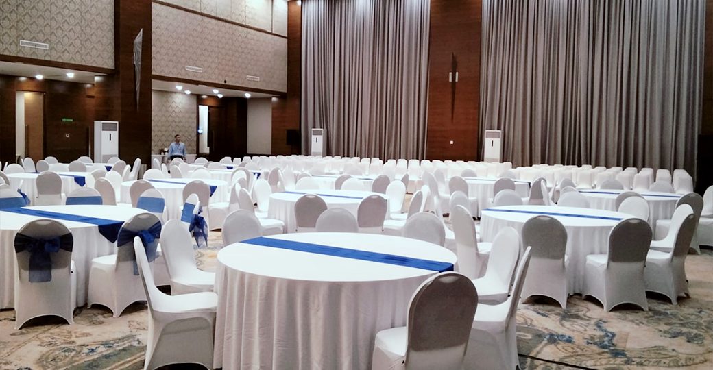 Gudang taplak meja grosiran murah di Tangerang Selatan