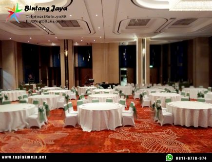 Gudang taplak meja bahan premium di Cikarang Bekasi