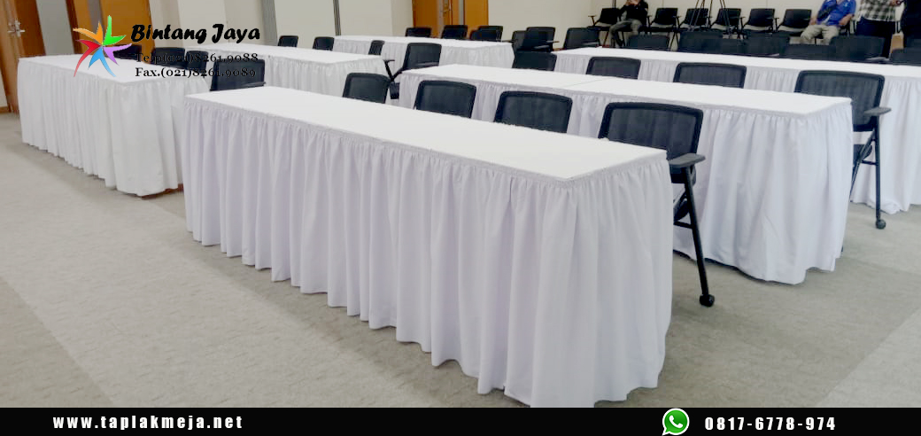 Jual taplak meja bahan premium di Grogol jakarta