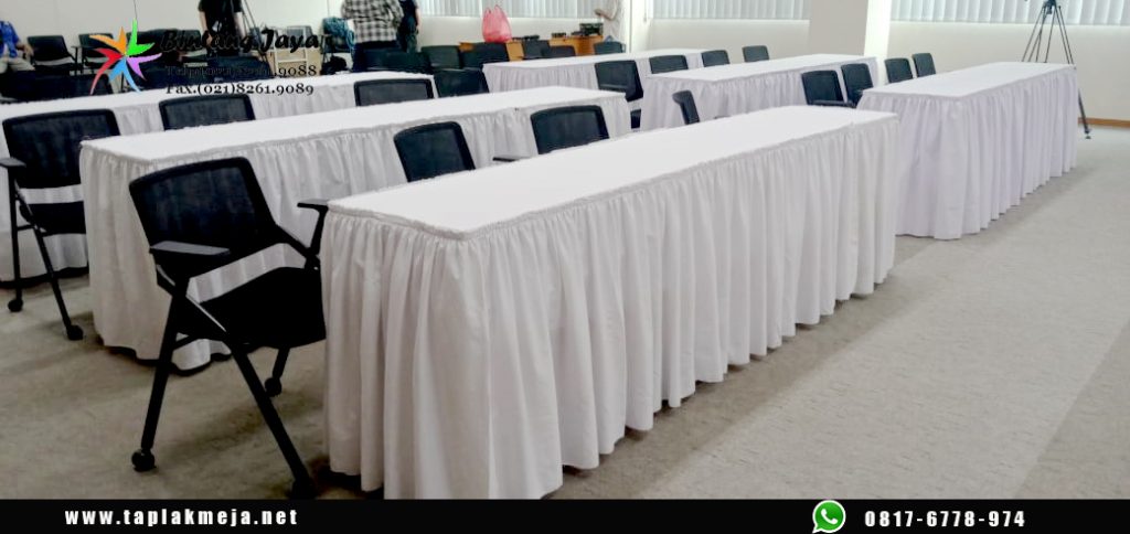 Jual taplak meja bahan premium di Grogol jakarta