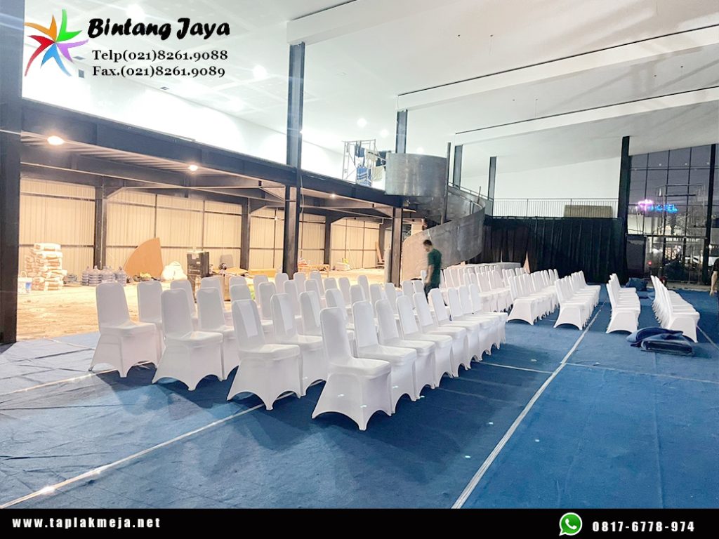 Jual Sarung kursi Ketat Putih Konveksi Bekasi