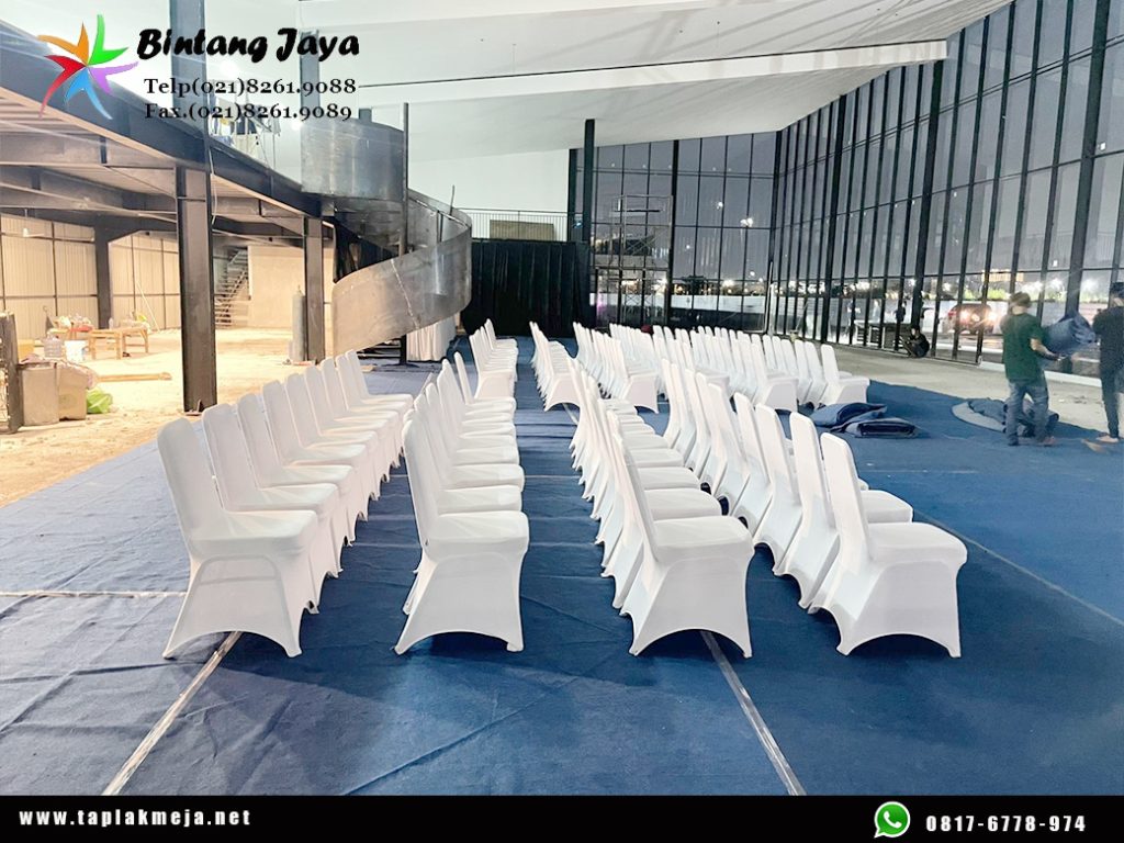 Jual Sarung kursi Ketat Putih Konveksi Bekasi