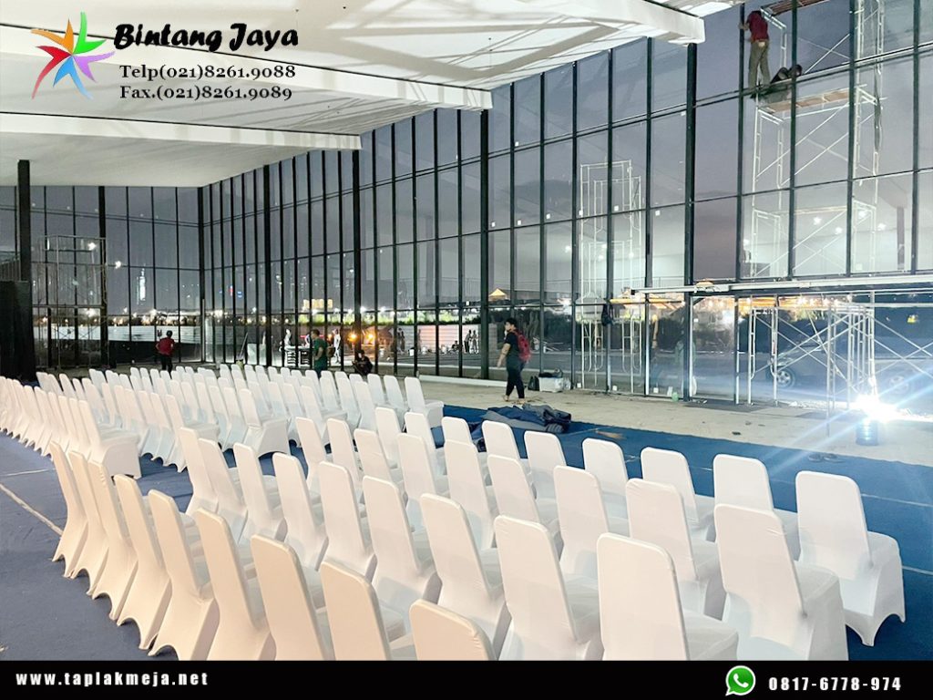 Jual Sarung kursi Ketat Putih Konveksi Bekasi