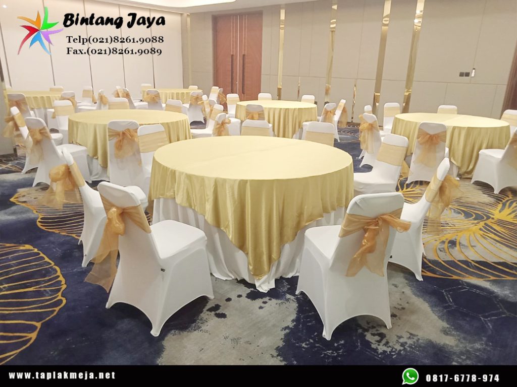 Jual Taplak Meja Bulat Hotel dan Resto di Jakarta