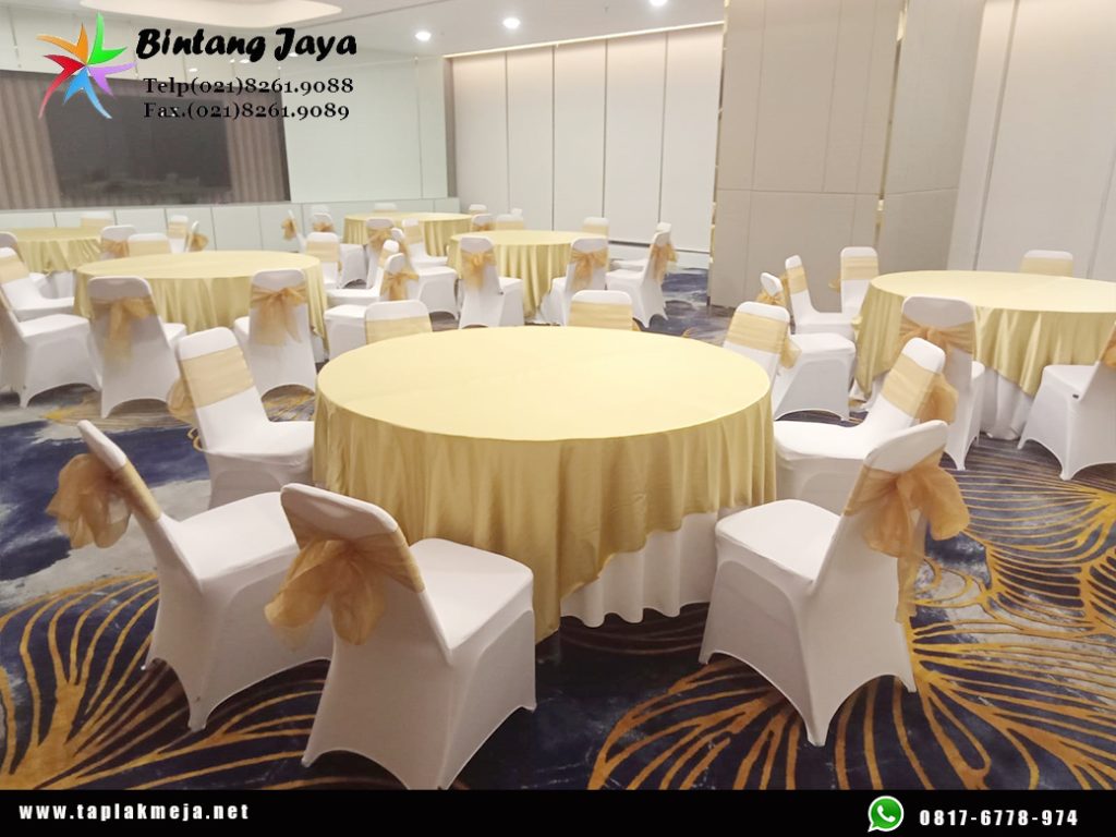 Jual Taplak Meja Bulat Hotel dan Resto di Jakarta