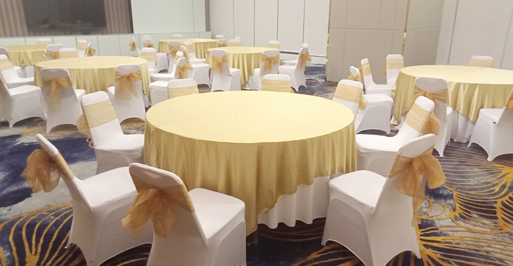 Jual Taplak Meja Bulat Hotel dan Resto di Jakarta