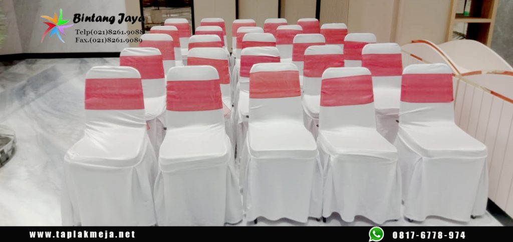 Jual Sarung Kursi Jenis Rumbai Fullset Pita Konveksi Bekasi