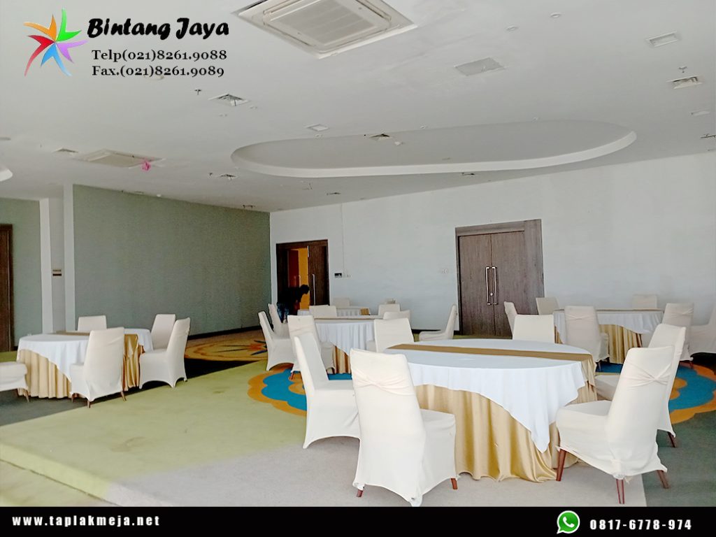 Pasar taplak meja jenis Bulat murah Di Jakarta Utara