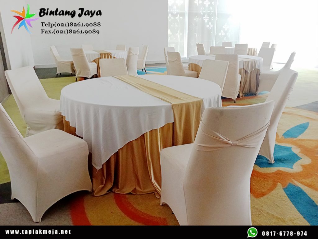 Pasar taplak meja jenis Bulat murah Di Jakarta Utara