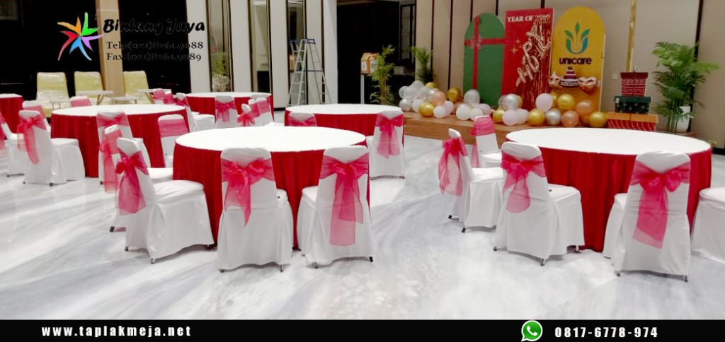 Toko Taplak Meja Bulat Ready Toping Runner di Jakarta Barat