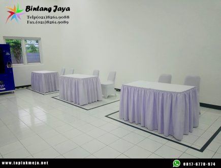 Pembuatan Taplak Meja Kotak Putih Jakarta Barat