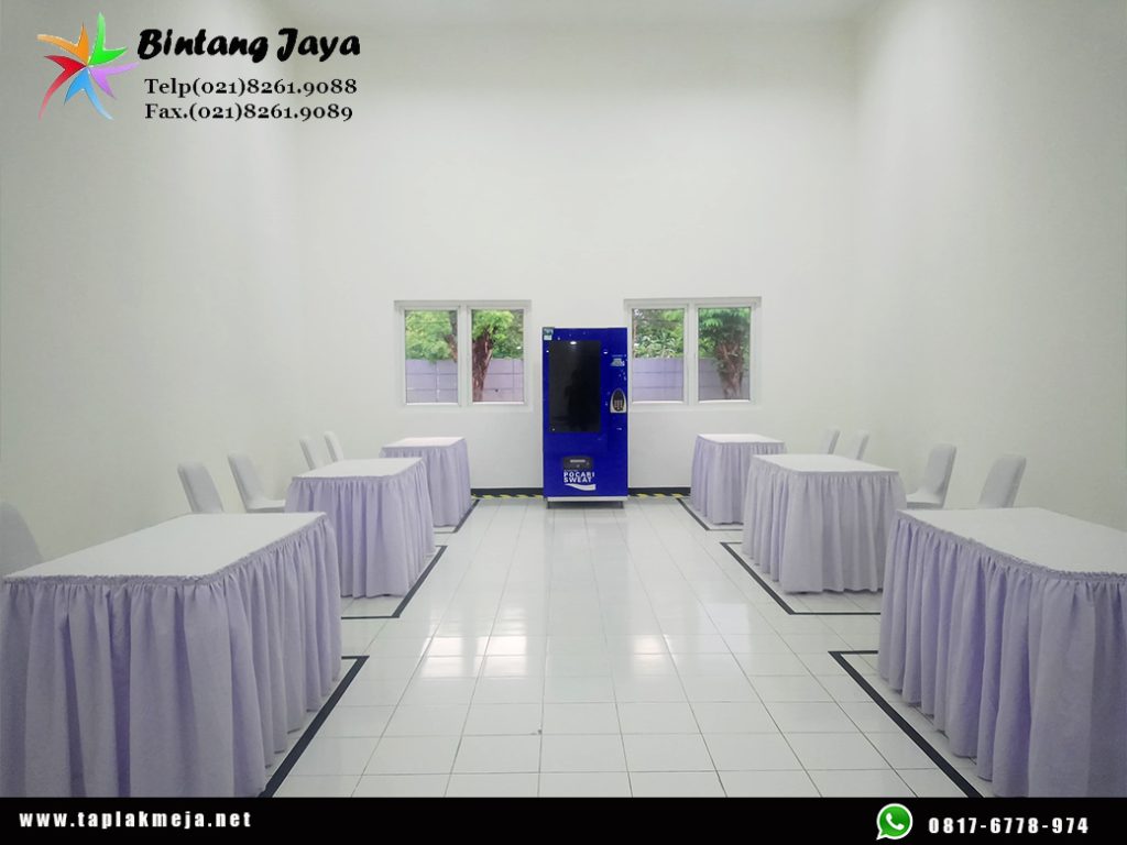 Pembuatan Taplak Meja Kotak Putih Jakarta Barat