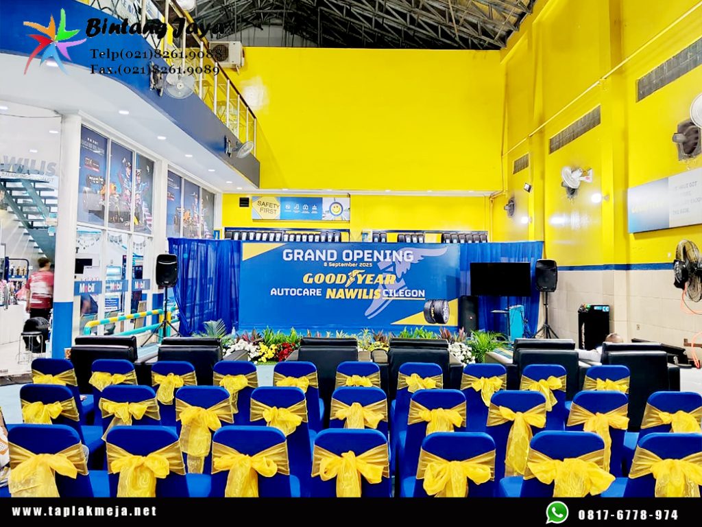 Grosir Jual Sarung Kursi Ketat Biru BCA Jakarta