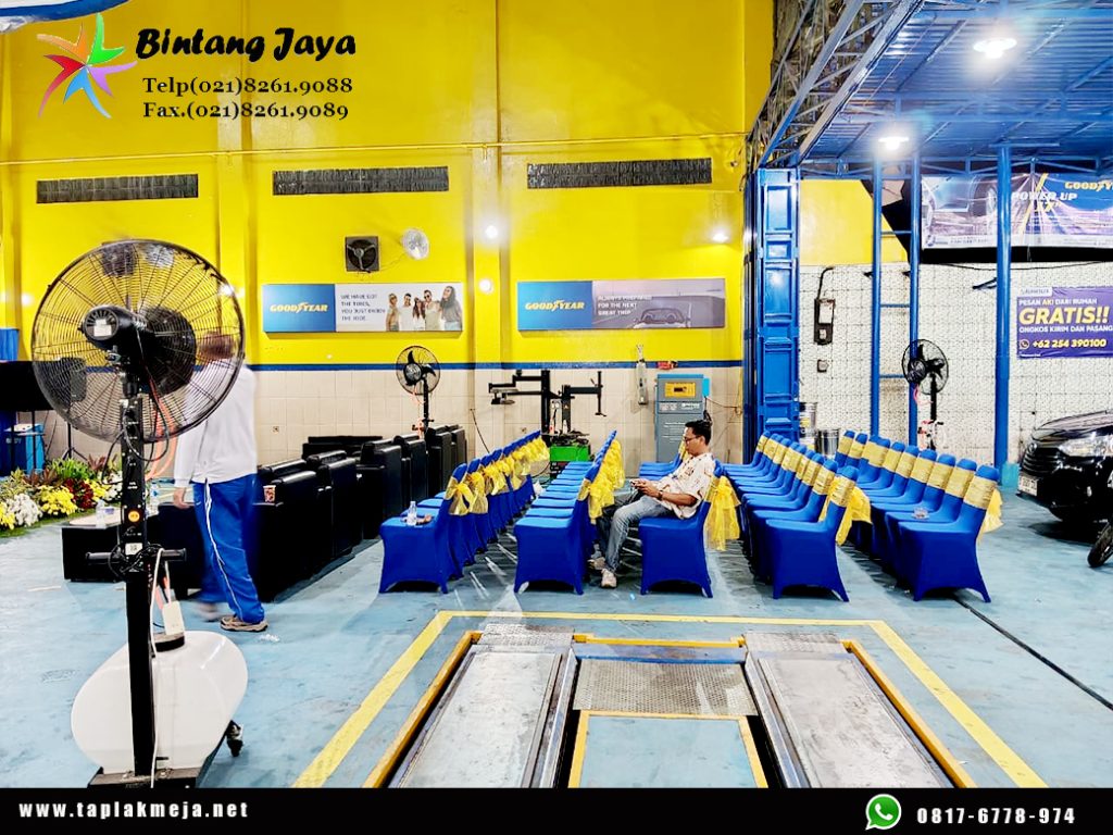Grosir Jual Sarung Kursi Ketat Biru BCA Jakarta