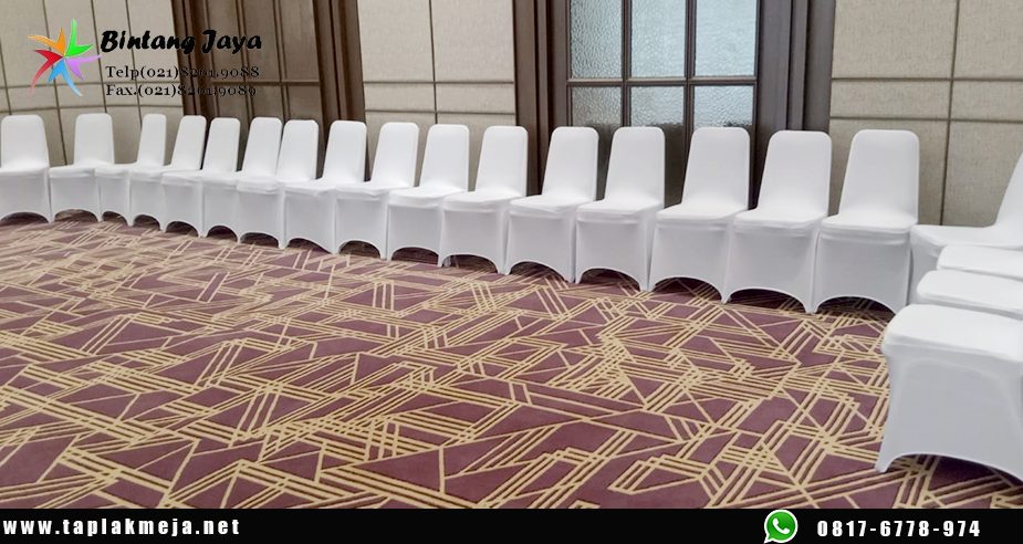 Jual Sarung kursi standar hotel berkelas di Bandung