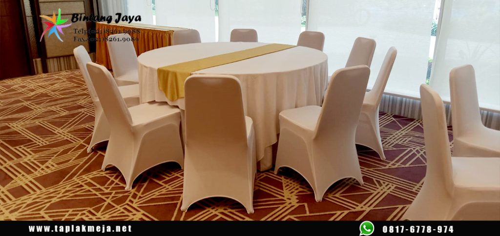 Jual Sarung kursi standar hotel berkelas di Bandung