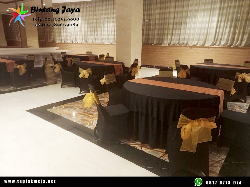 Jasa pembuatan taplak meja bulat murah Di Jogja