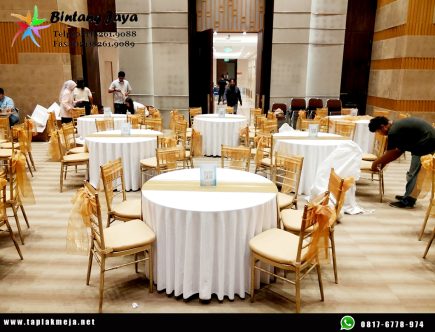 Jual Taplak Meja Bulat Tebar Premium Konveksi Bekasi